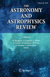 ASTRONOMY AND ASTROPHYSICS REVIEW雜志封面